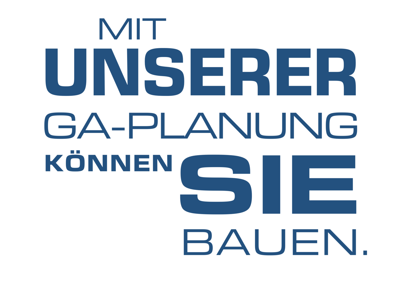 Claimvariante GA-Planung