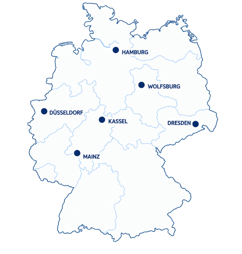 Deutschlandkarte Korrektur